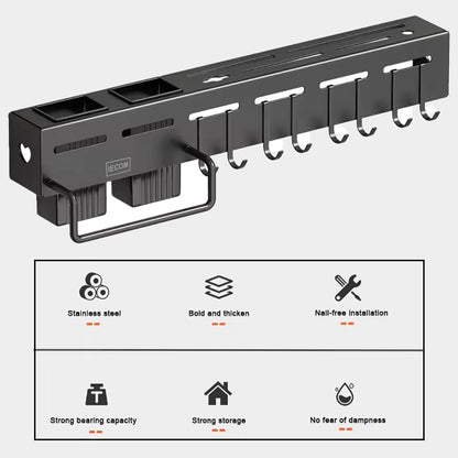 IECOM Kitchen Utensils Hanging Rack
