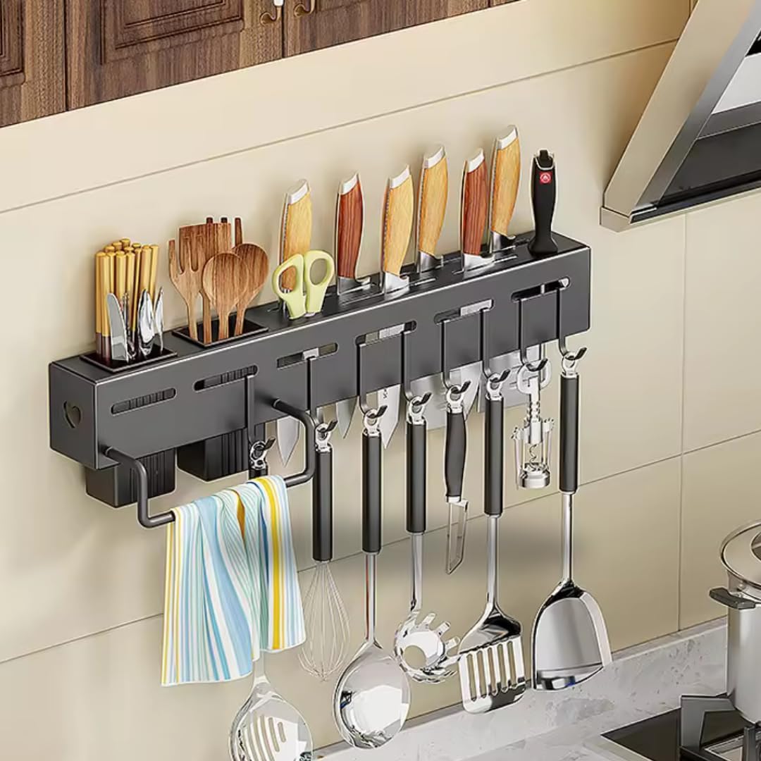 IECOM Kitchen Utensils Hanging Rack